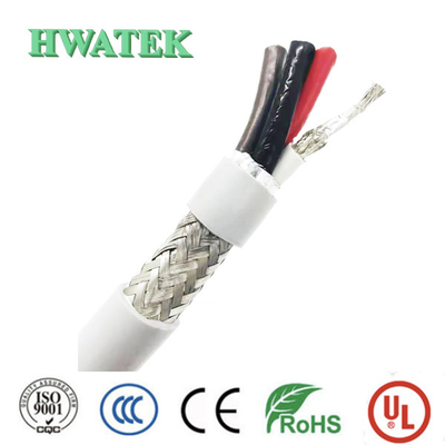 کابل محافظ رشته ای مسی برهنه NOUL 6C × 18 AWG + 3C × 10AWG 300V TPU Jacket Cable Composite