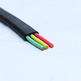 2 F X 2.5 mm2 کابل مس جامد بدون سیم 450V / 750V 70 ° C PVC ژاکت صاف