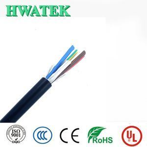 کابل UL2103 1P×28AWG + 2C x 28AWG شیلد USB 2.0 مس قلع اندود رشته ای عایق XLPE روکش PVC 300V 105℃