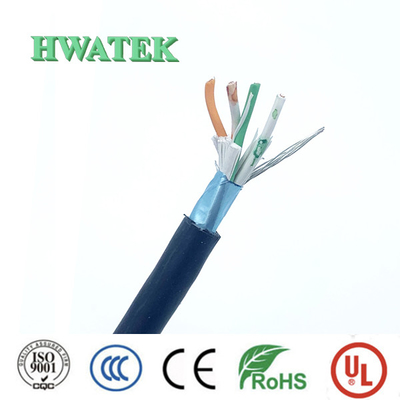 UL2464 TYPE PVC تانک قوطی شده 24C × 20AWG (7/0.32T) + MB 80 °C کابل ضد روغن 300V