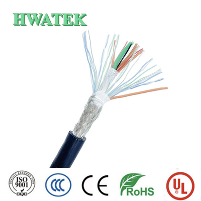 UL 2725 1P X 28 + 2C X 20AWG SHLD PVC BK OD 5MM 30V کابل چند هسته ای مقاوم در برابر UV