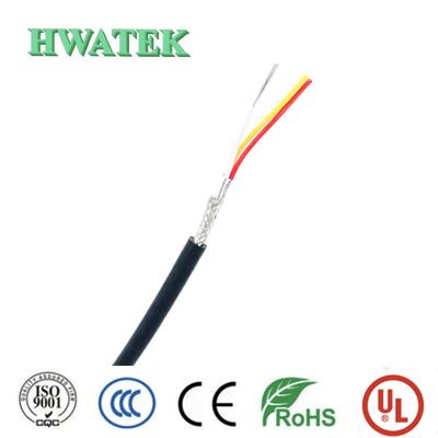 UL 2725 1P X 28 + 2C X 20AWG SHLD PVC BK OD 5MM 30V کابل چند هسته ای مقاوم در برابر UV