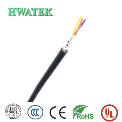 کابل انعطاف پذیر صنعتی UL2464 مسی قلع اندود رشته ای با عایق PVC و روکش PVC 3 هسته 24AWG قطر خارجی 6.2 میلی متر