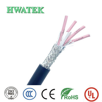 UL2103 1P × 26AWG + 2C × 28AWG محافظ شده تانک قوطی شده XLPE عایق پی وی سی ژاکت 300V 105 °C تراش کابل USB 2.0