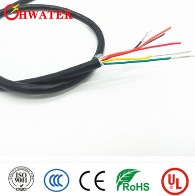کابل صنعتی انعطاف پذیر فوق انعطاف پذیر 600/1000V ولتاژ نامی با ژاکت PVC و محدوده دمای -40 ~ 105 °C