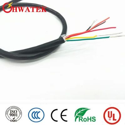 کابل صنعتی انعطاف پذیر فوق انعطاف پذیر 600/1000V ولتاژ نامی با ژاکت PVC و محدوده دمای -40 ~ 105 °C