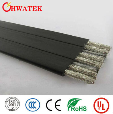 سیم کابلی مسطح الکتریکی ضد روغن متعدد هسته ای