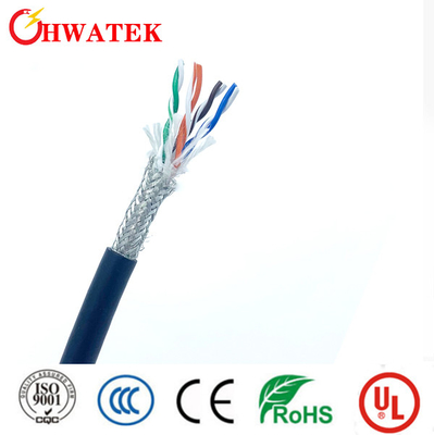 UL21410 TYPE XLPE ژاکت عایق ETFE تانک قوطی شده 3C × 28 AWG 125 °C 30V کابل