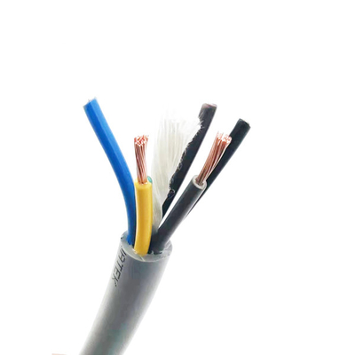 UL2464 TYPE PVC تانک قوطی شده 24C × 20AWG (7/0.32T) + MB 80 °C کابل ضد روغن 300V