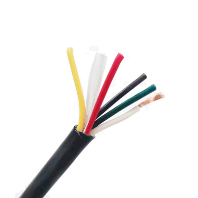 UL2464 TYPE PVC تانک قوطی شده 24C × 20AWG (7/0.32T) + MB 80 °C کابل ضد روغن 300V