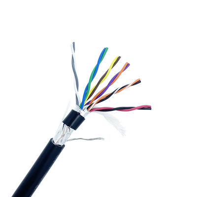 کابل انعطاف پذیر الکتریکی 300 ولت آلفا 5476C AWM2464 6P×24AWG Shield