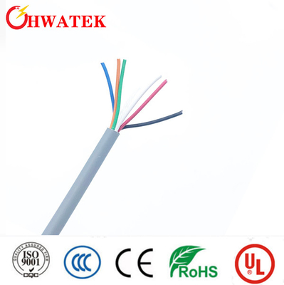E308860 UL نوع بریده شده مس رشته دار CM 4 جفت 26AWG 30V 80 °C پی وی سی ژاکت CAT5E SFTPable