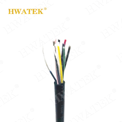 کابل انعطاف پذیر صنعتی UL20276 20P×28AWG+W با دمای نامی 80 درجه سانتیگراد و ولتاژ نامی 30 ولت