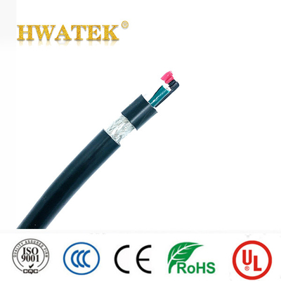 UL2586 TYPE PVC مقاومت در برابر روغن مس برهنه 4G × 2.50 mm2 105 °C کابل 1000V