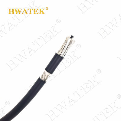 کابل UL20276 مسی قلع اندود رشته ای 6C×28AWG + 1P x 28AWG بافته شده 80℃ 30V عایق PP روکش PVC