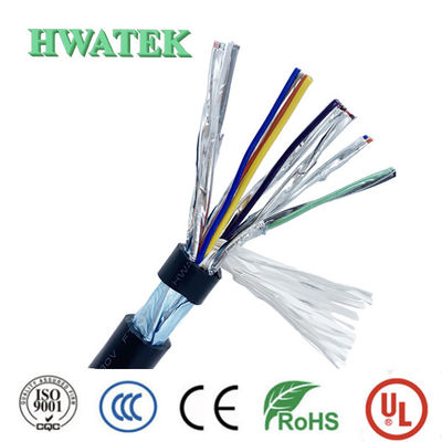 300 ولت 125 ℃ TPE ژاکت مسی قلع دار کابل رشته ای 15C × 16AWG + W آلفا 45080-15 معادل