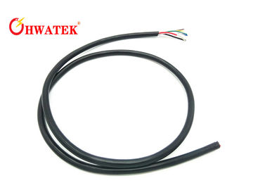 4C X 30AWG 7 / 0.10T UL2725 کابل 30 ولت انعطاف پذیر الکتریکی