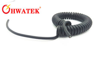 سیم الکتریکی سفارشی Spiral سیم پیچ فلزی کابل UL و CUL ضمانت نامه خوب است