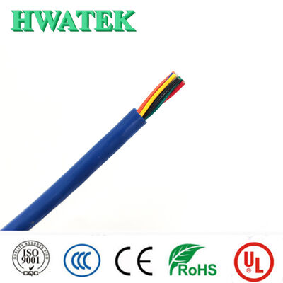 UL20940 PUR کابل سیم مس انعطاف پذیر کنترل چند هسته ای با ولتاژ نامی 600 و مقاومت در برابر روغن