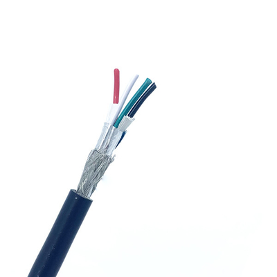 کابل SHLD PVC GY OD 4.8mm مسی برهنه Ul2464 CE 4CX22AWG