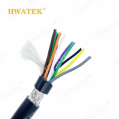 کابل صنعتی انعطاف پذیر رشته ای مسی قلع دار 3×26AWG با عایق PP و ژاکت TPU با رتبه 300 ولت