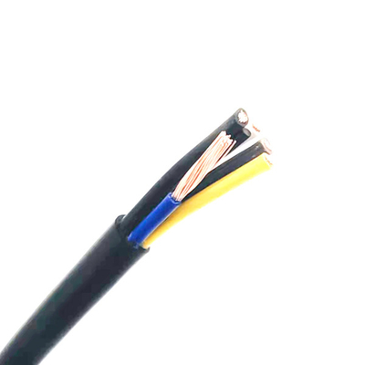 کابل شارژ EV با رشته مسی لخت UL EVE 5C × 6mm2 + 1C × 0.5mm2 600V 105℃