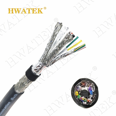 کابل برق انعطاف پذیر UL2464 300V 5P X 28AWG + AB Shield