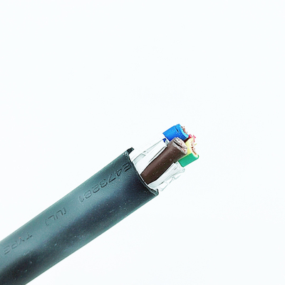 کابل شارژ FT2 HWATEK EV E473281 EVE 2Cx8AWG+1Cx10AWG +2Cx18AWG 600V